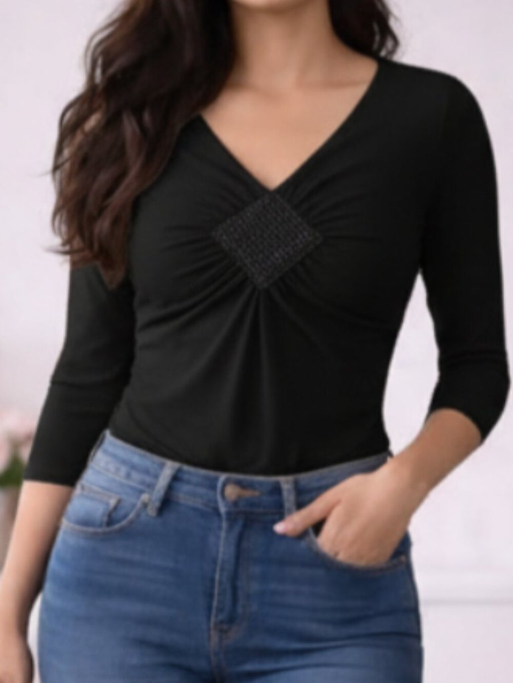 Black Top Wrinkle Free